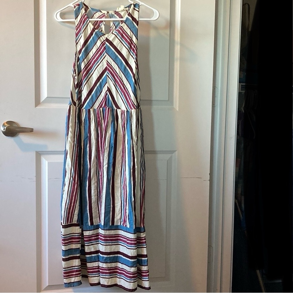 Entro boutique midi striped dress